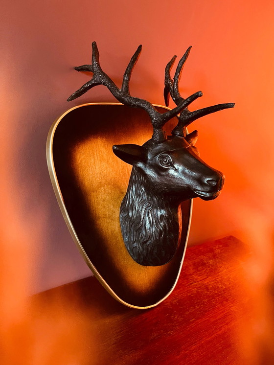 Image 1 of Vintage deer shield