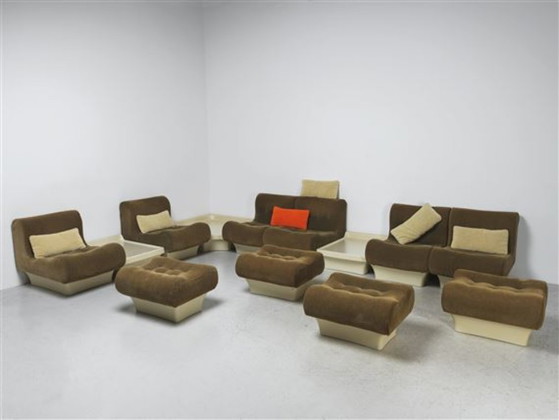 Divano modulare 5 posti originale Otto Zapf – vitsoe, Divani modulari, Cotone (photo 5 of 5)