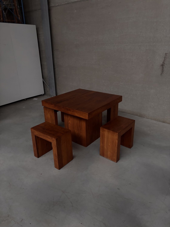 Image 1 of Set da pranzo Brustalista anni '90