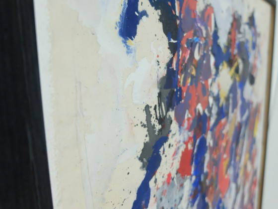 Image 1 of Valter Gibson, Signé Et Daté 92, Technique Mixte