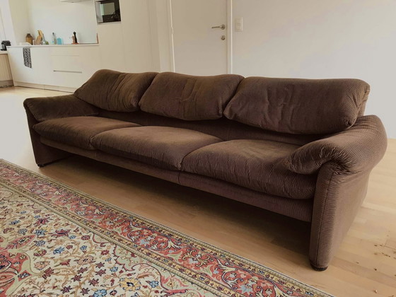 Image 1 of Ensemble canapé Cassina Maralunga – 3 places + 1 place