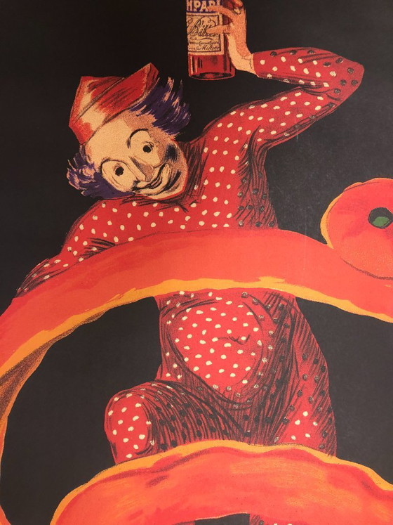 Image 1 of  Leonetto Cappiello, 1950 - SPIRITELLO CAMPARI - Manifesto originale d'epoca