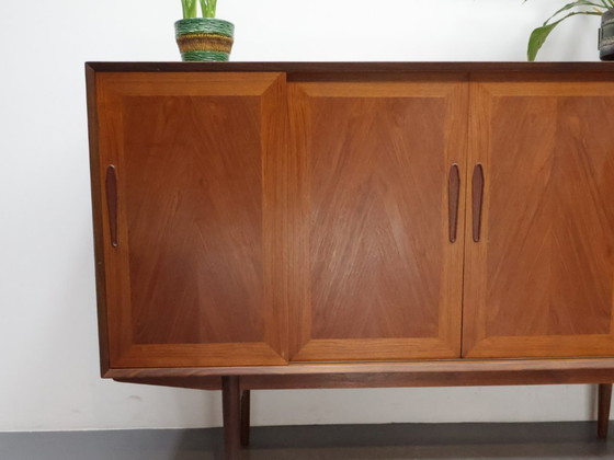 Image 1 of Grande parete attrezzata danese | Ante scorrevoli | Teak |