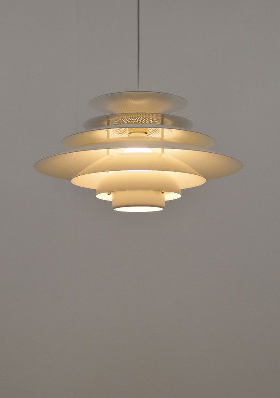 Image 1 of Danish tray lamp 3030-H designed by Kurt Wiborg for Jeka, 1970s