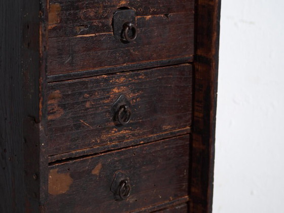 Meuble de rangement japonais ancien - Période Meiji / Taishō (env. ) #74 – Meubles de rangement pour bureau (photo 19 of 40)