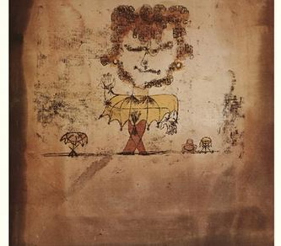 Image 1 of Paul Klee – Sganrelle (1922) | Lámina de arte figurativo abstracto de la Bauhaus