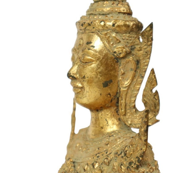 Image 1 of Buda de bronce dorado