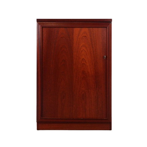Mahogany cabinet, Danish design, 1980s, production: Denmark