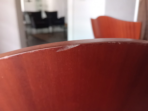 Sillas Borek Sipek Dalami – Sillas de comedor, Leather, Metal (photo 8 of 12)