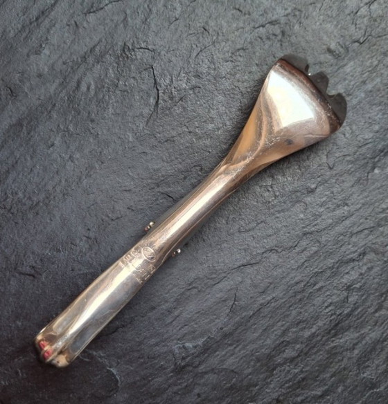 Image 1 of Pinces de service vintage – Métal argenté – Gulden