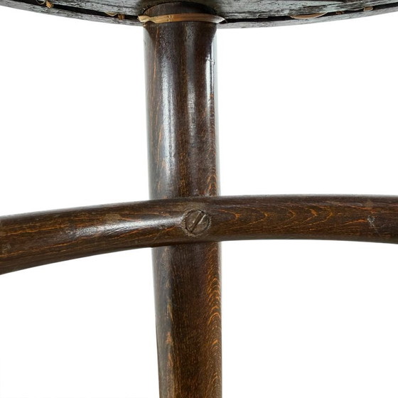 Image 1 of Set di due sgabelli antichi Thonet con cinghie elastiche