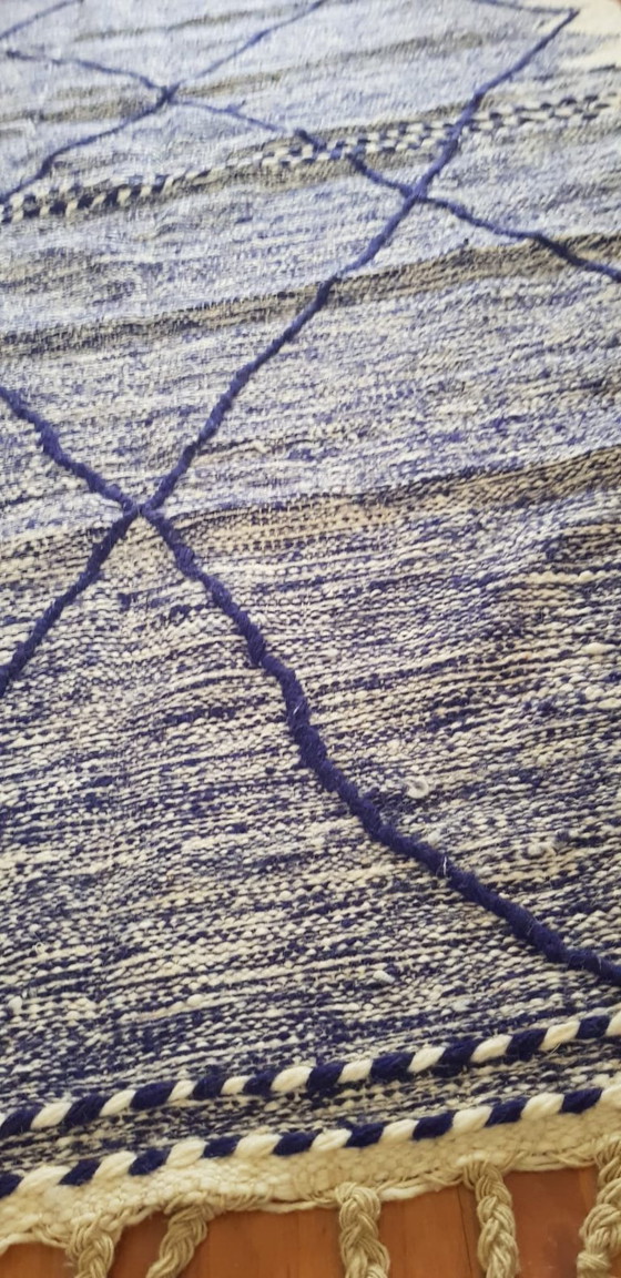 Image 1 of Handgeknoopt Berber kleed wol 257x148cm