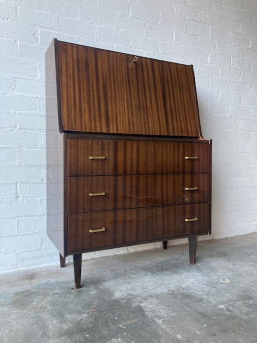 Retro vintage mid-century secretaire