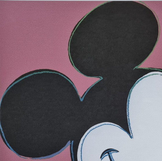 Image 1 of After Andy Warhol, Mickey Mouse, 1980s, Lithograph