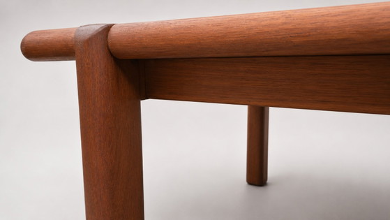 Vintage Danish Style Teak Coffee Table With Slate Tile Top – 1970s – Wood (photo 6 of 6)