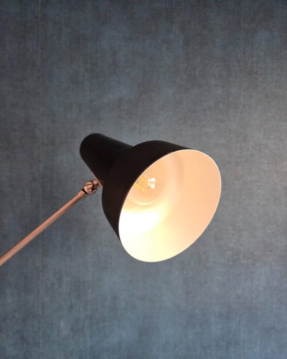 Vintage Hengellamp - Willem Hagoort | Model 329 - Jaren 60 – Vloerlampen, Metal (photo 9 of 13)