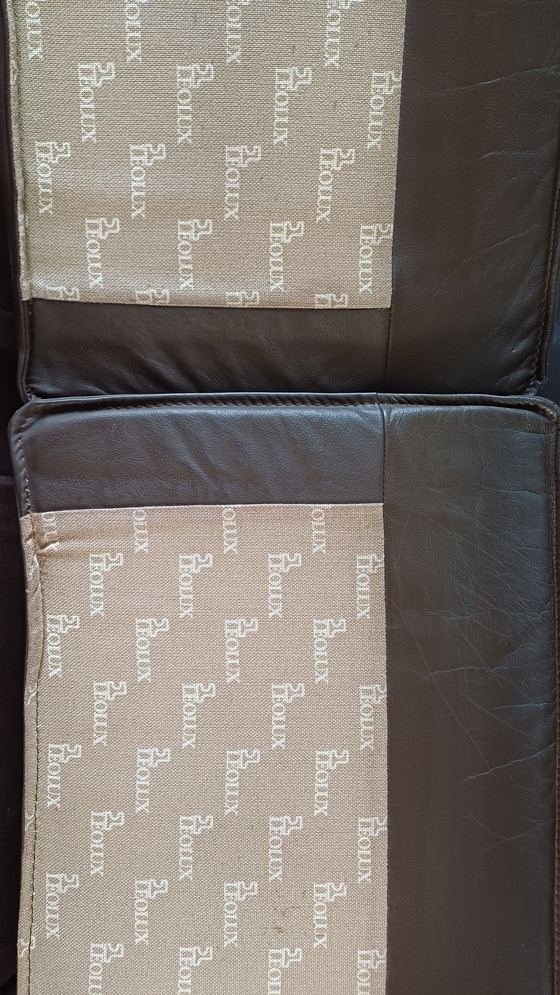 Image 1 of Canapé design en cuir vintage Leolux (Harry de Groot)
