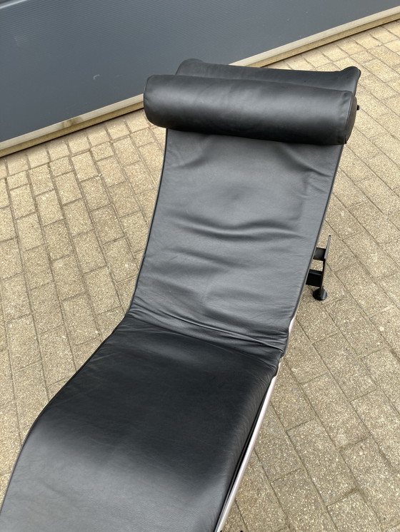 Image 1 of Cassina originale Le Corbusier Lc4 nero/cromo, come nuovo
