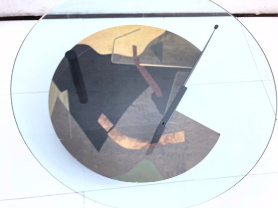 Image 1 of Tavolino italiano postmoderno nello stile di Carlo Malnati anni '80-'90