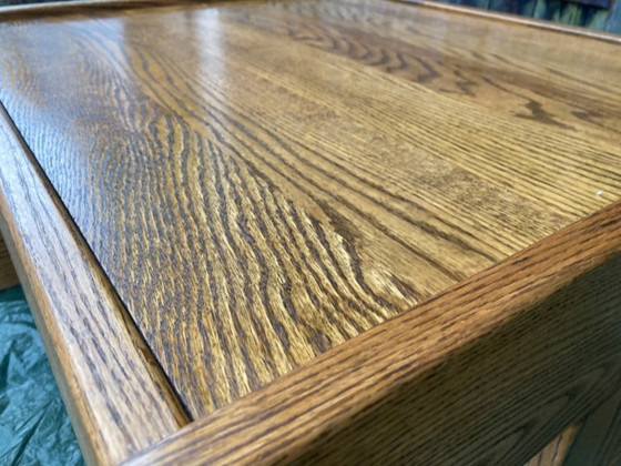Image 1 of Brutalist Chalet Coffee Table - Solid Oak