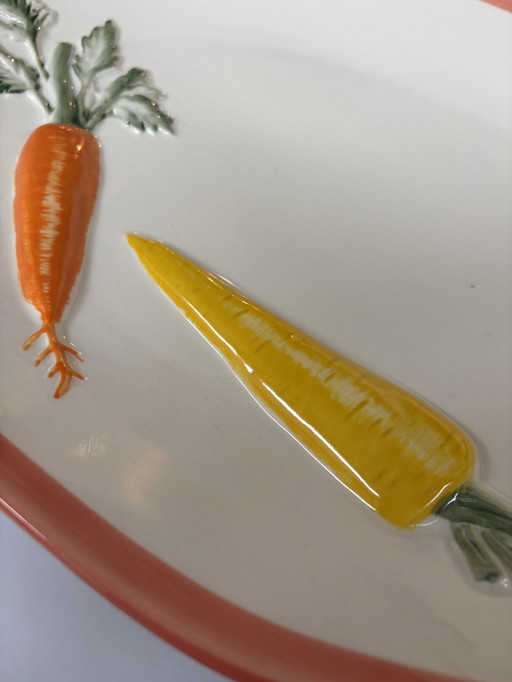 Platter carota &klevering