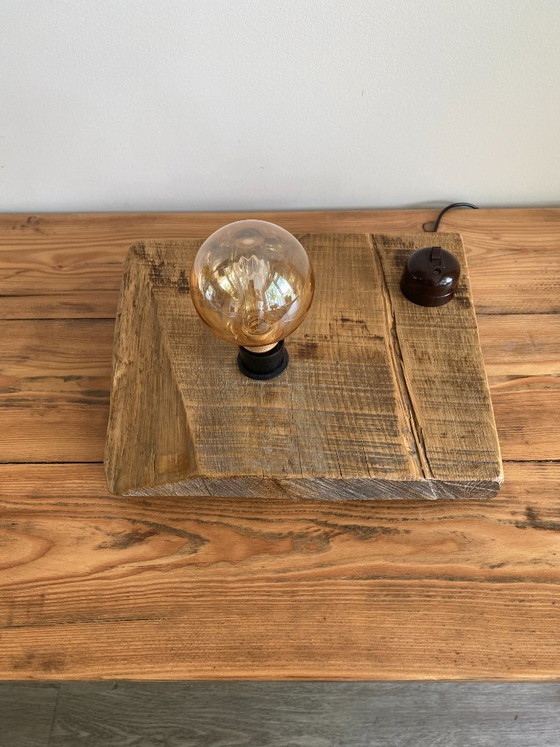 Image 1 of Table lamp, block lamp