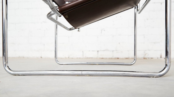 Wassily-Stuhl von Marcel Breuer für Knoll International – Sessel, Leather (photo 15 of 18)