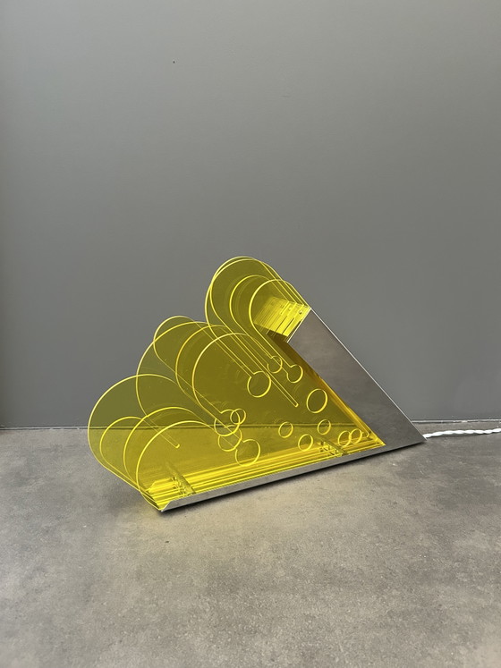 Image 1 of Lampada da tavolo “Pitagora” di Sergio Giobbi per Metalmobili - anni '70