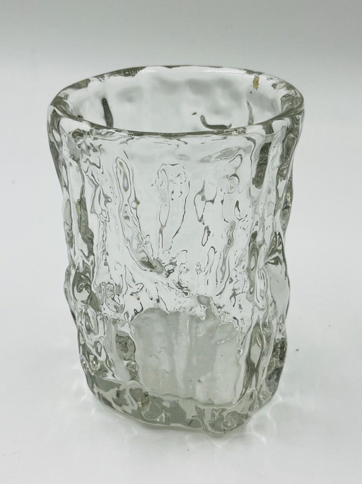 WMF Ice Glass Vase by Erich Schumann