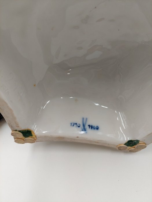 Image 1 of Meissen - Paul Walther - Statue, Cockatoo - 47 cm - Porcelain