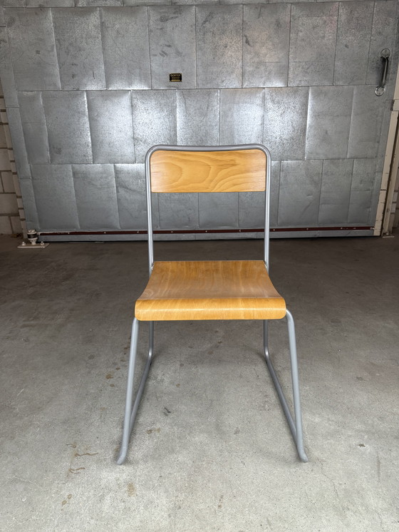 Image 1 of 4x Vintage IKEA School Chairs (Several Present)