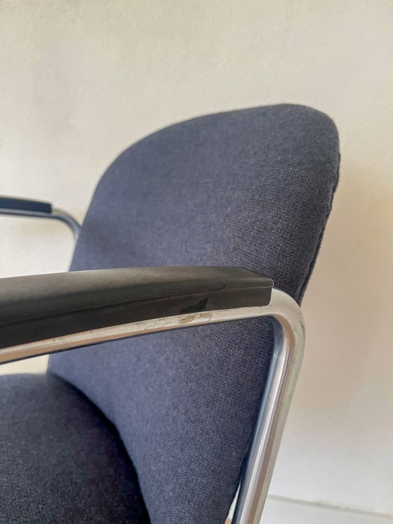 Image 1 of 2x Gispen 413 chair (reupholstered)