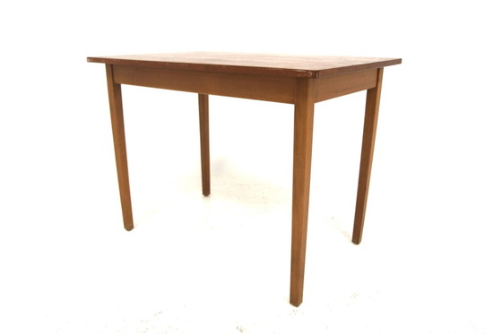 Bureau Scandinave Vintage en Teck, Sweden, 1960, Bureaux, Scandinavian (photo 5 sur 7)