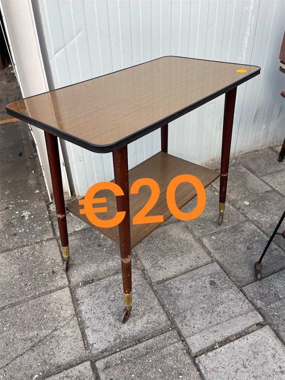 Image 1 of mobiletto da tavolo vintage