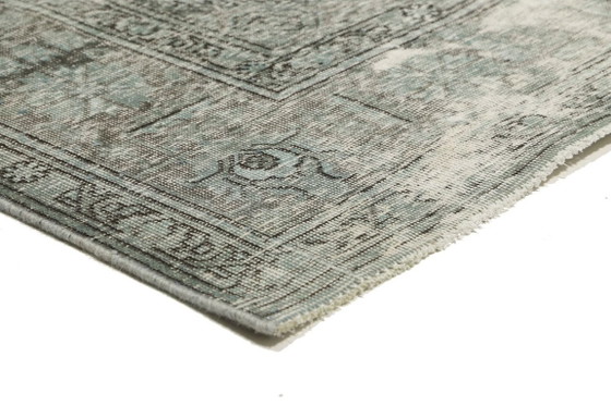 Image 1 of Hand-knotted vintage art rug 336x248