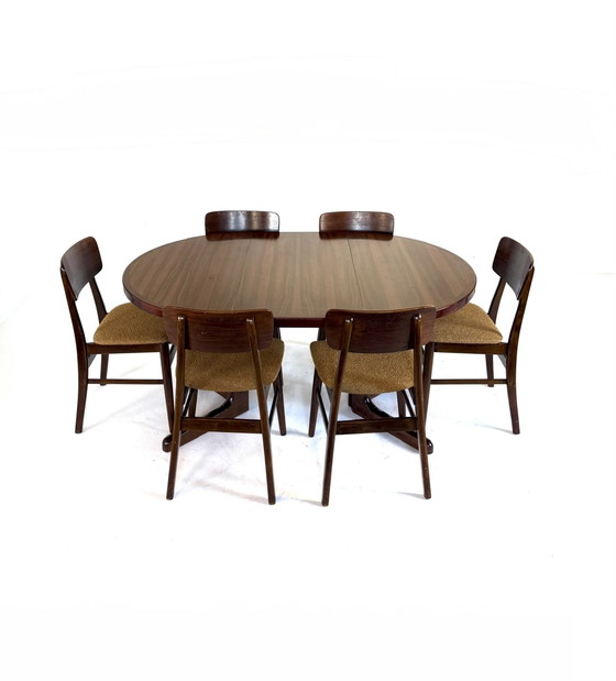 Image 1 of Vintage Danish extendable dining table '60