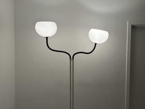 Image 1 of Lampada da terra vintage a forma di fungo, stile spaziale Hala