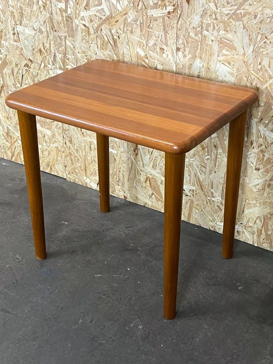 Image 1 of 70s teak tafel bijzettafel Glostrup Deens Design Denemarken Mid Century