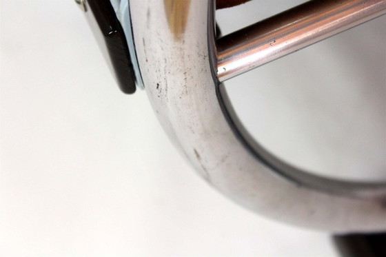 Image 1 of Restauriertes Bauhaus-Sofa aus verchromten Stahlrohren von Hynek Gottwald, 1930er Jahre