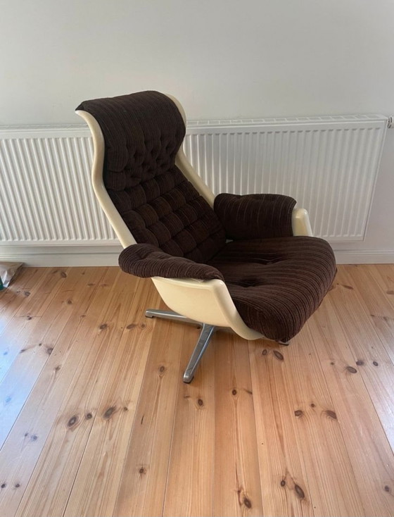 Image 1 of Mid - Century Space Age Galaxy armchair Alf Svensson for Dux lounge chair 1960s 1970s