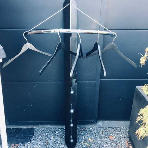 Image 1 of Iconic Space Age Coat Rack - 80s Postmodern Design.