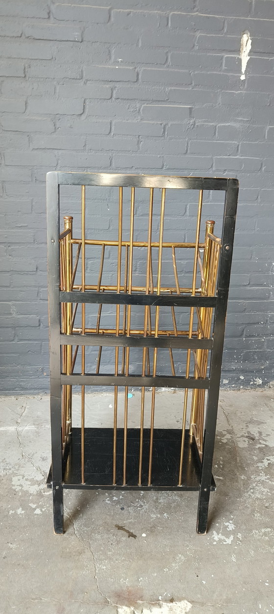 Image 1 of Magazines Art Déco et Art Nouveau - Casier à vin - dans le style d'Ernst Rockhausen & Fils 1920/1930