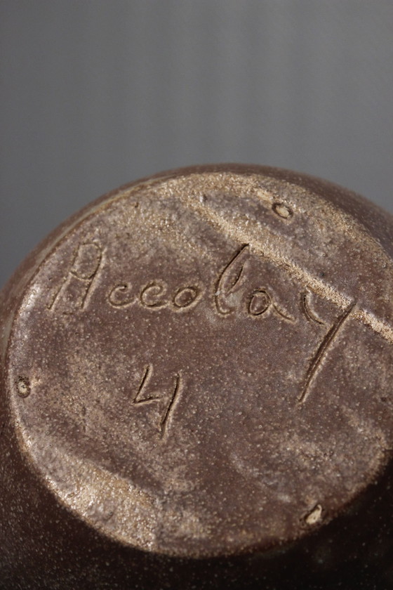 Image 1 of Accolay pottery France 20th century