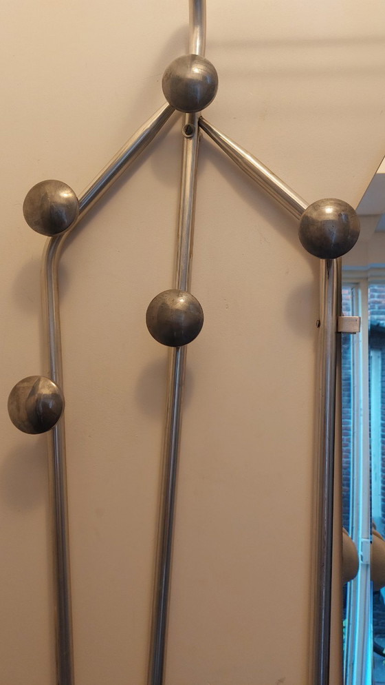 Image 1 of Wandkapstok gepolijst aluminium