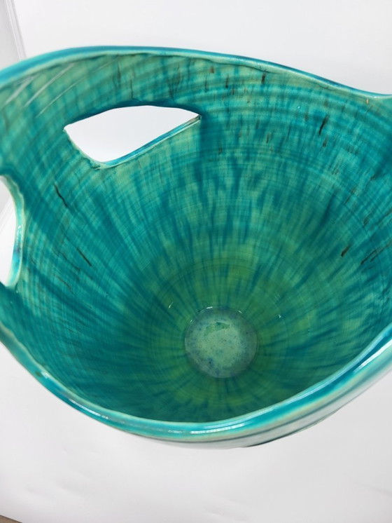 Image 1 of Accolay-Eiformvase aus Keramik, Frankreich, 1960