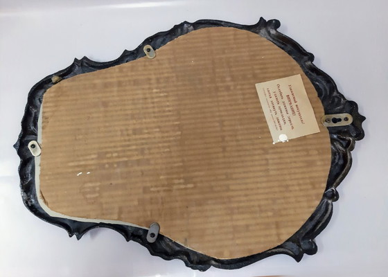 Image 1 of Specchio da parete russo decorato d'epoca: eleganza regale in bronzo e oro