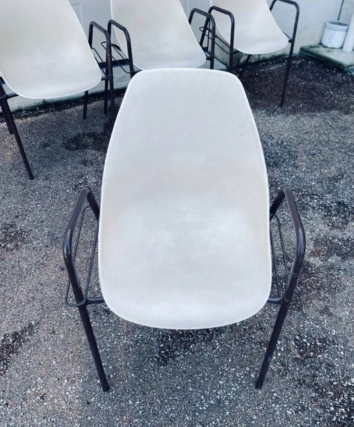 4 sedie in stile Aladino degli anni '60