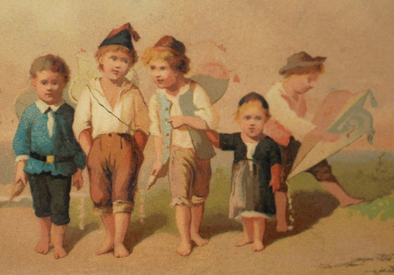 Image 1 of Pair of 19th-century chromolithographs