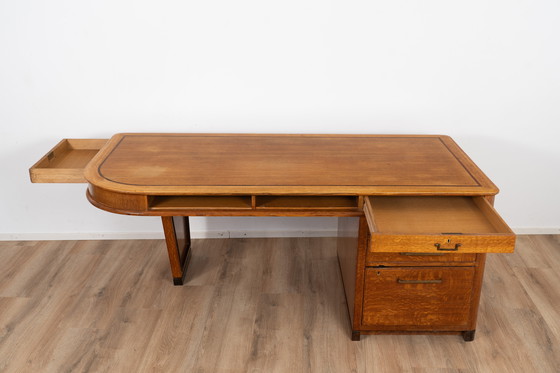 Image 1 of Scrivania direzionale in stile Art Déco