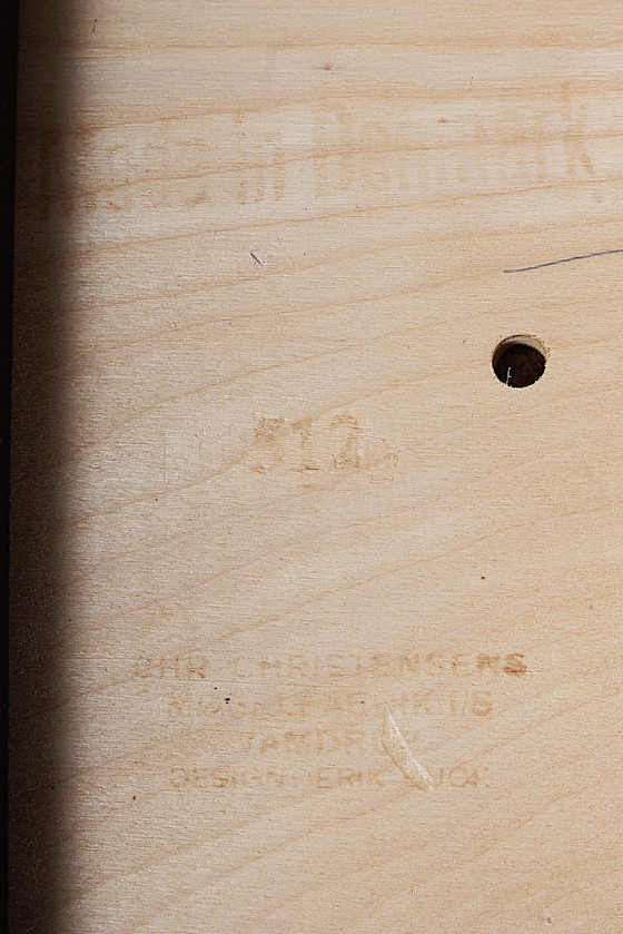 Image 1 of Armchair Model 512 by Erik Buck for Chris Christensens